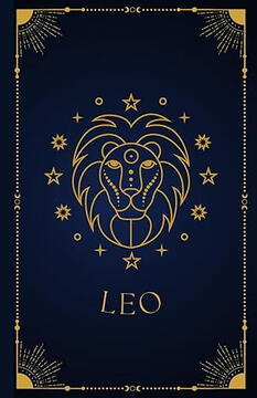 Leo: Zodiac Notebook | Horoscope &amp; Astrology Journal | Celestial Lion Edition | 200 Pages | 5.5 x 8.5" | Paperback