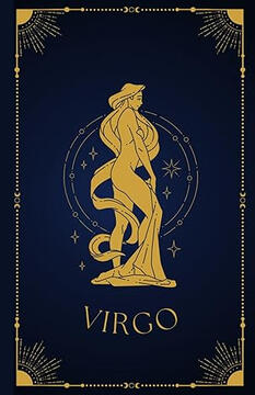 Virgo: Zodiac Notebook | Horoscope &amp; Astrology Journal | Goddess Energy Edition | 200 Pages | 5.5 x 8.5" | Paperback