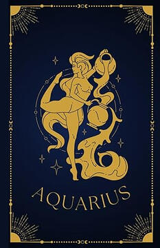 Aquarius: Zodiac Notebook | Horoscope &amp; Astrology Journal | Goddess Energy Edition | 200 Pages | 5.5 x 8.5" | Paperback