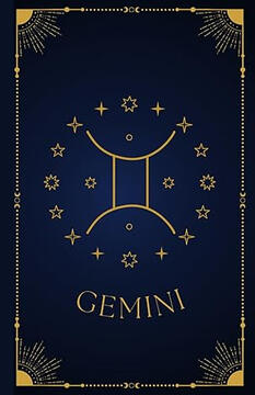 Gemini: Zodiac Notebook | Horoscope &amp; Astrology Journal | Classic Symbol Edition | 200 Pages | 5.5 x 8.5" | Paperback