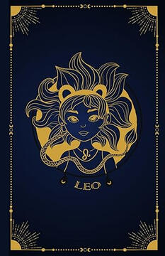 Leo: Zodiac Notebook | Horoscope &amp; Astrology Journal | Mystic Muse Edition | 200 Pages | 5.5 x 8.5" | Paperback