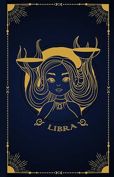 Libra: Zodiac Notebook | Horoscope &amp; Astrology Journal | Mystic Muse Edition | 200 Pages | 5.5 x 8.5" | Paperback