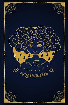 Aquarius: Zodiac Notebook | Horoscope &amp; Astrology Journal | Mystic Muse Edition | 200 Pages | 5.5 x 8.5" | Paperback